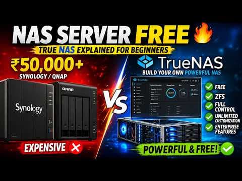 TrueNAS Full Course Part 1 | FREE vs Paid NAS Explained